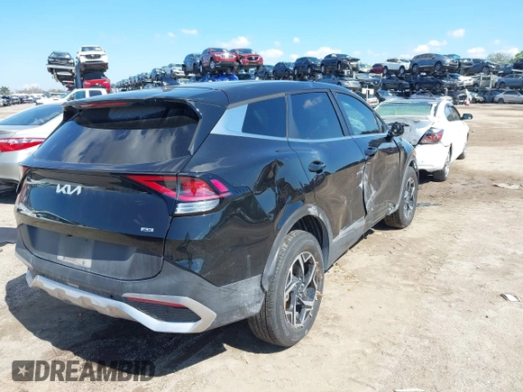 2024 Kia Sportage LX with VIN KNDPUCDF4R7238196, listed as a IAAI auction lot 41667969 with 19,836 mi miles and . Bid and sale history available at DreamBid. Image 4.