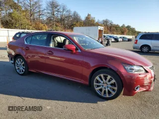 2015 Lexus GS 350 with VIN JTHCE1BL4FA001617, listed as a Copart auction lot 77165544 with 20,448 mi miles and Salvage Title. Bid and sale history available at carsss.com. Image 4.