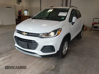 2021 Chevrolet Trax LT with VIN KL7CJPSB0MB349846, listed as a IAAI auction lot 41624620 with 54,804 mi miles. Bid and sale history available at carsss.com. Image 2.