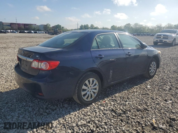 2013 Toyota Corolla L with VIN 2T1BU4EE4DC090872, listed as a Copart auction lot 56347495 with 102,455 mi miles and Salvage Title. Bid and sale history available at DreamBid. Image 3.