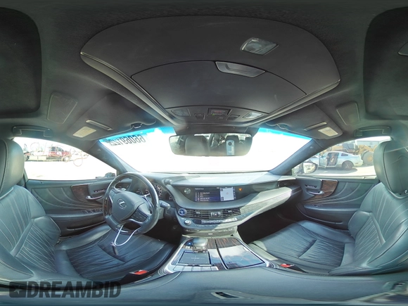 2018 Lexus LS z VIN JTHBYLFF8J5001902, wystawiony jako Copart lot #66069122 z przebiegiem 88 240 mil mil oraz . Historia ofert i sprzedaży dostępna na DreamBid. Obrazek 12.