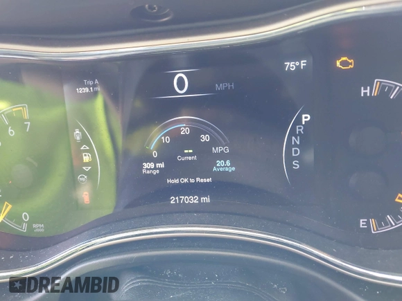 2015 Jeep Grand Cherokee Summit with VIN 1C4RJFJG0FC611768, listed as a IAAI auction lot 42468497 with 217,032 mi miles and . Bid and sale history available at DreamBid. Image 7.
