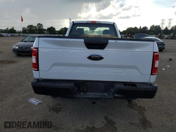 2018 Ford F-150 XL with VIN 1FTMF1CB5JKC60936, listed as a Copart auction lot 62690505 with 73,749 mi miles and Salvage title. Bid and sale history available at DreamBid. Image 6.