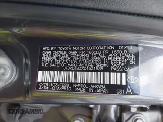 2013 Toyota Prius One with VIN JTDKDTB3XD1531535, listed as a IAAI auction lot 41723774 with 135,518 mi miles. Bid and sale history available at carsss.com. Image 9.