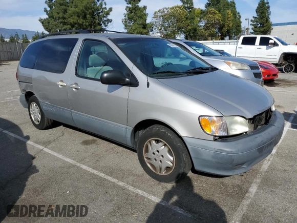 2003 Toyota Sienna CE with VIN 4T3ZF19C03U527223, listed as a Copart auction lot 48596725 with 124,801 mi miles and Salvage Title. Bid and sale history available at carsss.com. Image 4.