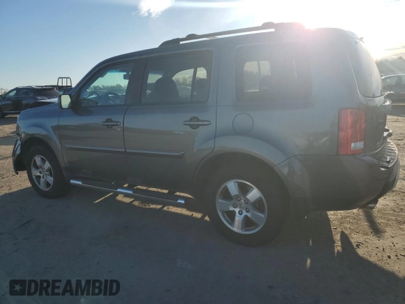 2011 Honda Pilot EX-L with VIN 5FNYF4H69BB031608, listed as a Copart auction lot 50137805 with 266,621 mi miles and Salvage Title. Bid and sale history available at carsss.com. Image 2.