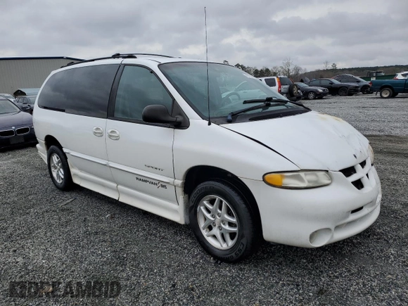 2000 Dodge Caravan SE z VIN 1B4GP44G1YB736936, wystawiony jako Copart lot #49718495 z przebiegiem Nie podano mil oraz Szkoda całkowita • Salvage title. Historia ofert i sprzedaży dostępna na DreamBid. Obrazek 4.