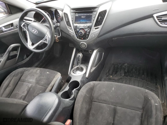 2014 Hyundai Veloster with VIN KMHTC6AD3EU182927, listed as a Copart auction lot 71044954 with 174,222 mi miles and Salvage Title. Bid and sale history available at carsss.com. Image 8.