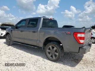 2021 Ford F-150 XL with VIN 1FTFW1E56MKD38046, listed as a Copart auction lot 61674525 with 89,477 mi miles and Salvage title. Bid and sale history available at DreamBid. Image 2.