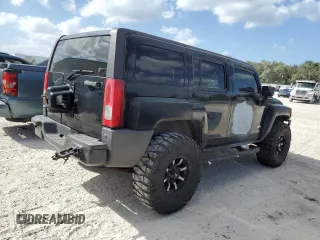2007 Hummer H3 SUV with VIN 5GTDN13E478201274, listed as a Copart auction lot 78855014 with 188,946 mi miles and Salvage Title. Bid and sale history available at carsss.com. Image 3.