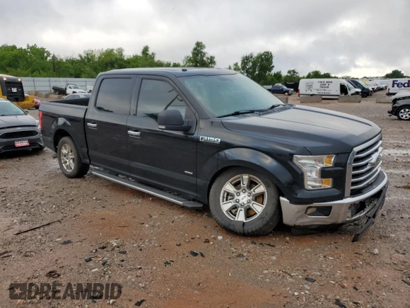 2016 Ford F-150 XL with VIN 1FTEW1CPXGKF97157, listed as a Copart auction lot 57844475 with 105,324 mi miles and Salvage title. Bid and sale history available at DreamBid. Image 4.
