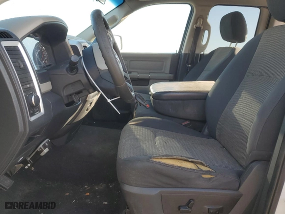 2010 Dodge Ram 1500 SLT with VIN 1D7RB1GT9AS173325, listed as a Copart auction lot 43406715 with 206,591 mi miles and Salvage Title. Bid and sale history available at carsss.com. Image 7.