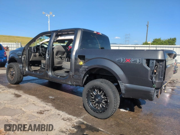 2015 Ford F-150 XLT with VIN 1FTEW1EF2FFC55441, listed as a Copart auction lot 61578305 with 109,975 mi miles and Salvage title. Bid and sale history available at DreamBid. Image 2.