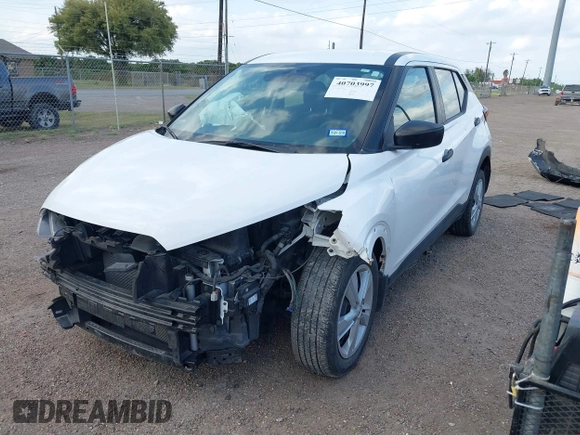 2021 Nissan Kicks S with VIN 3N1CP5BV1ML542279, listed as a IAAI auction lot 40703997 with 35,946 mi miles and . Bid and sale history available at DreamBid. Image 2.