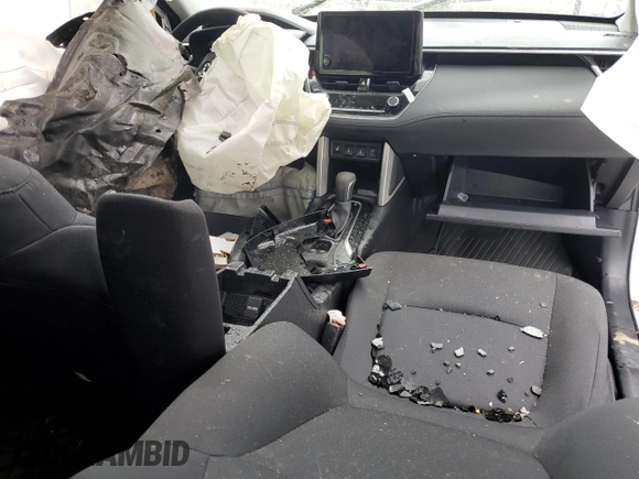 2025 Toyota Corolla Cross LE с VIN 7MUBAABG5SV128553, выставлен на аукционе Copart как лот 55774145 с пробегом Не указан миль и На запчасти • Non repairable. История ставок и продаж доступна на DreamBid. Изображение 8.