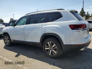 2021 Volkswagen Atlas SE with VIN 1V2DP2CA1MC549724, listed as a Copart auction lot 50237905 with 45,932 mi miles and Salvage title. Bid and sale history available at DreamBid. Image 2.