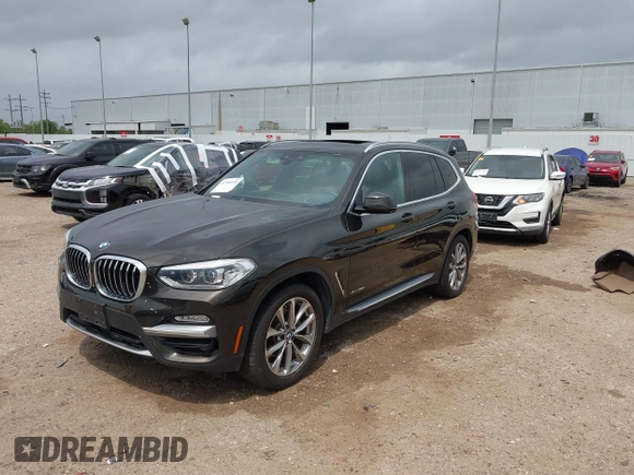 2018 BMW X3 xDrive30i with VIN 5UXTR9C59JLC73115, listed as a IAAI auction lot 41956118 with 48,116 mi miles and . Bid and sale history available at DreamBid. Image 18.