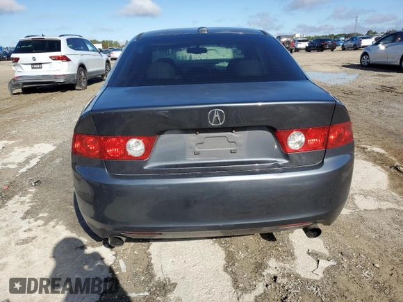 2005 Acura TSX with VIN JH4CL95875C018653, listed as a Copart auction lot 86725544 with 233,529 mi miles and Non Repairable. Bid and sale history available at carsss.com. Image 6.