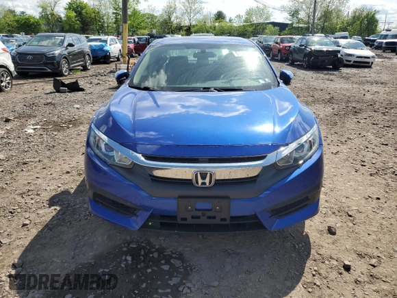 2018 Honda Civic LX with VIN 2HGFC2F57JH607611, listed as a Copart auction lot 56110745 with 39,572 mi miles and Salvage Title. Bid and sale history available at DreamBid. Image 5.