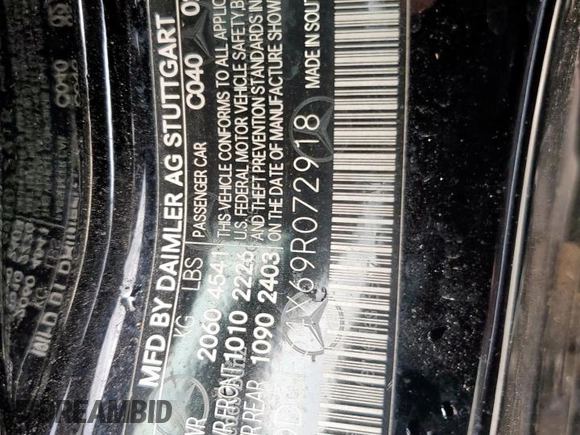 2009 Mercedes-Benz C 300 Sport z VIN WDDGF54X69R072918, wystawiony jako Copart lot #60755415 z przebiegiem 232 308 mil mil oraz Czysty tytuł • Clean title. Historia ofert i sprzedaży dostępna na DreamBid. Obrazek 12.