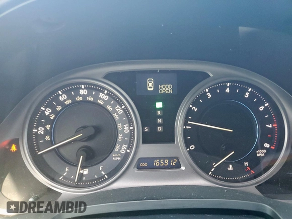 2010 Lexus IS 350 with VIN JTHBE5C26A5024312, listed as a Copart auction lot 58079355 with 165,912 mi miles and Salvage title. Bid and sale history available at DreamBid. Image 9.