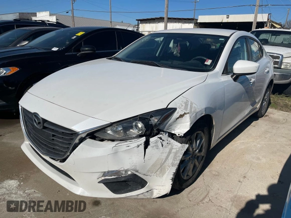 2014 Mazda 3 i Touring with VIN JM1BM1V78E1114550, listed as a Copart auction lot 57202185 with 100,722 mi miles and Clean Title. Bid and sale history available at DreamBid. Image 2.