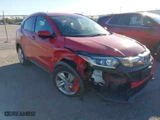 2019 Honda HR-V EX with VIN 3CZRU5H5XKM701213, listed as a IAAI auction lot 40909190 with 90,729 mi miles. Bid and sale history available at carsss.com. Image 1.