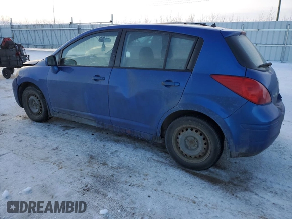 2009 Nissan Versa S with VIN 3N1BC13E89L375148, listed as a Copart auction lot 41511275 with 177,341 mi miles and Salvage Title. Bid and sale history available at DreamBid. Image 2.