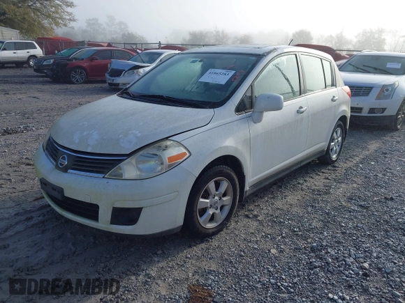 2009 Nissan Versa 1.8 SL with VIN 3N1BC13E09L421457, listed as a IAAI auction lot 41865283 with 195,313 mi miles. Bid and sale history available at carsss.com. Image 2.