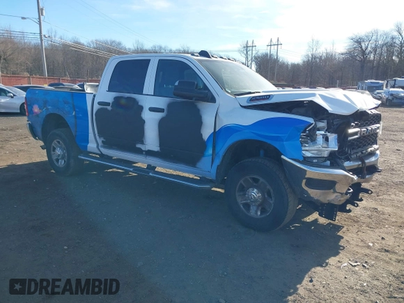 2021 Ram 2500 Tradesman with VIN 3C6UR5CJ9MG680627, listed as a IAAI auction lot 41100512 with 39,626 mi miles. Bid and sale history available at carsss.com. Image 1.