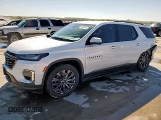 2023 Chevrolet Traverse RS z VIN 1GNERJKW5PJ193132, wystawiony jako Copart lot #49662445 z przebiegiem 41 463 mil mil oraz Szkoda całkowita • Salvage title. Historia ofert i sprzedaży dostępna na DreamBid. Obrazek 1.