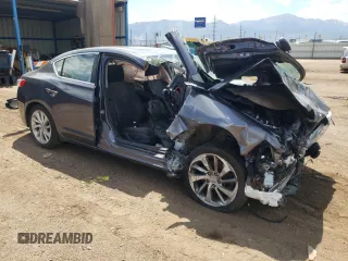 2018 Acura ILX Premium with VIN 19UDE2F78JA008959, listed as a Copart auction lot 61077195 with Not provided miles and Salvage title. Bid and sale history available at DreamBid. Image 4.