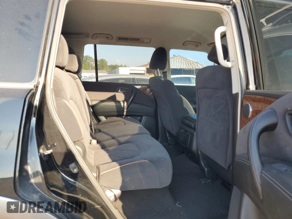 2017 Nissan Armada SV with VIN JN8AY2ND5H9004772, listed as a Copart auction lot 72124634 with 180,117 mi miles and Salvage Title. Bid and sale history available at carsss.com. Image 11.