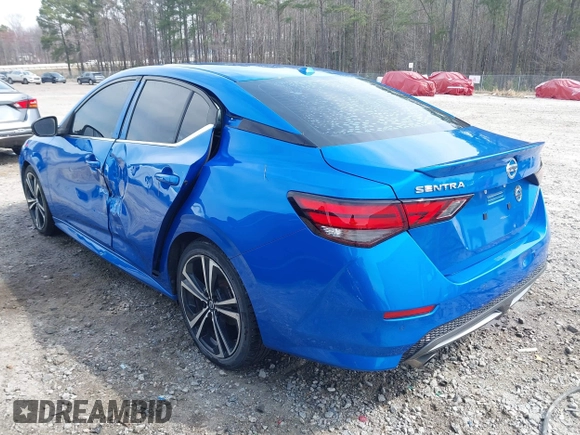 2020 Nissan Sentra SR with VIN 3N1AB8DV2LY259525, listed as a IAAI auction lot 41785712 with 102,958 mi miles and . Bid and sale history available at DreamBid. Image 3.