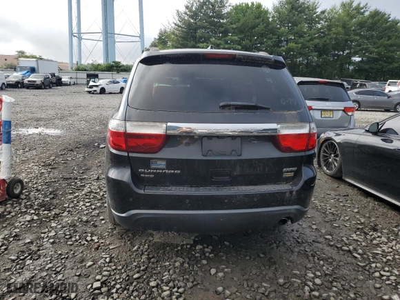 2013 Dodge Durango Crew with VIN 1C4RDJDG5DC700822, listed as a Copart auction lot 64343624 with 179,142 mi miles and Clean Title. Bid and sale history available at carsss.com. Image 6.