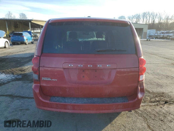 2013 Dodge Grand Caravan SE with VIN 2C4RDGBG9DR807434, listed as a Copart auction lot 42413335 with 255,497 mi miles and Salvage Title. Bid and sale history available at DreamBid. Image 6.