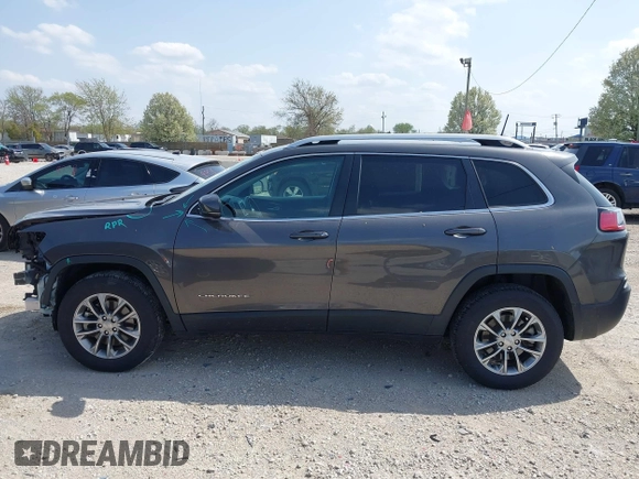 2021 Jeep Cherokee Latitude Lux with VIN 1C4PJMMX4MD149875, listed as a IAAI auction lot 42139782 with 58,324 mi miles and . Bid and sale history available at DreamBid. Image 14.