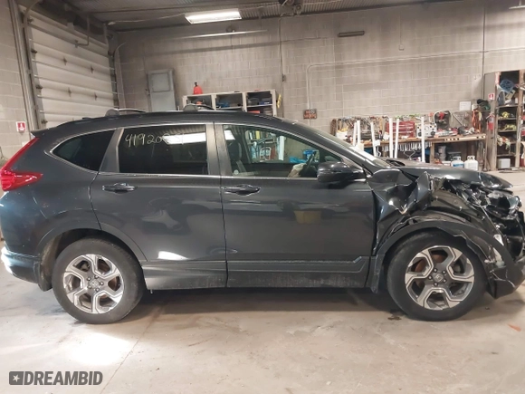 2019 Honda CR-V EX-L with VIN 7FARW2H88KE006262, listed as a IAAI auction lot 41920251 with 110,908 mi miles. Bid and sale history available at carsss.com. Image 14.