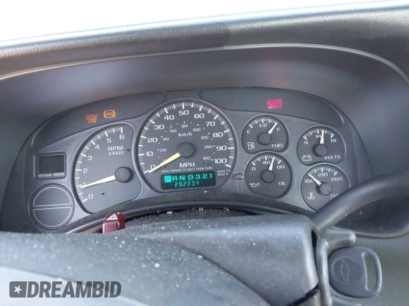 1999 Chevrolet Silverado 1500 with VIN 1GCEC14WXXZ134280, listed as a IAAI auction lot 42040163 with 292,234 mi miles. Bid and sale history available at carsss.com. Image 7.