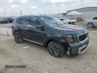 2024 Kia Telluride LX with VIN 5XYP24GC2RG422360, listed as a Copart auction lot 62928185 with 23,563 mi miles and Salvage title. Bid and sale history available at DreamBid. Image 4.
