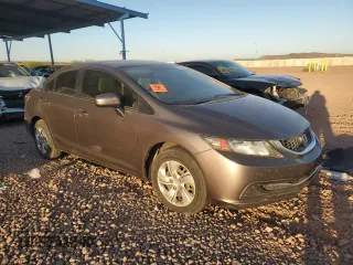 2015 Honda Civic Sedan LX with VIN 2HGFB2F57FH521824, listed as a Copart auction lot 55024385 with 154,775 mi miles and Clean Title. Bid and sale history available at carsss.com. Image 4.