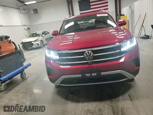 2021 Volkswagen Atlas SEL Premium with VIN 1V2TR2CA5MC542345, listed as a Copart auction lot 51845685 with 30,859 mi miles and Salvage title. Bid and sale history available at DreamBid. Image 12.