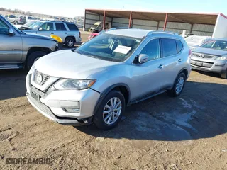 2018 Nissan Rogue S with VIN KNMAT2MV6JP581574, listed as a IAAI auction lot 41649291 with 53,934 mi miles. Bid and sale history available at carsss.com. Image 17.