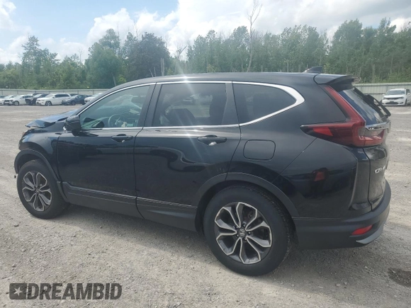 2021 Honda CR-V EX-L with VIN 2HKRW2H8XMH658171, listed as a Copart auction lot 62904405 with 35,656 mi miles and Salvage title. Bid and sale history available at DreamBid. Image 2.