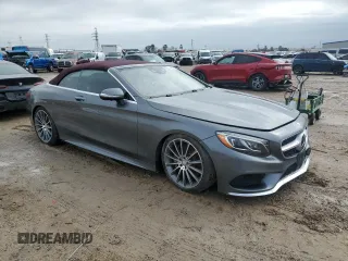 2017 Mercedes-Benz S 550 with VIN WDDXK8CB6HA022245, listed as a Copart auction lot 41461915 with Not Provided miles and Non Repairable. Bid and sale history available at DreamBid. Image 4.