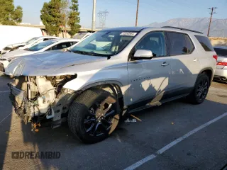 2018 Chevrolet Traverse RS with VIN 1GNERJKX1JJ254511, listed as a Copart auction lot 72383864 with 91,640 mi miles and Salvage Title. Bid and sale history available at carsss.com. Image 1.