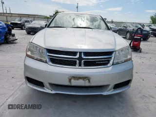 2012 Dodge Avenger SXT with VIN 1C3CDZCB7CN183153, listed as a Copart auction lot 63293725 with 122,681 mi miles and Salvage title. Bid and sale history available at DreamBid. Image 5.