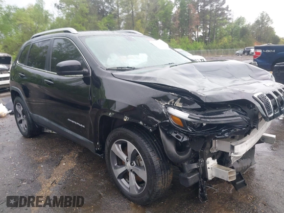 2019 Jeep Cherokee Limited z VIN 1C4PJMDX5KD136372, wystawiony jako IAAI lot #41909230 z przebiegiem 71 508 mil mil oraz . Historia ofert i sprzedaży dostępna na DreamBid. Obrazek 1.