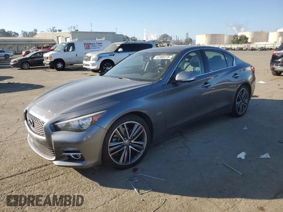 2017 Infiniti Q50 Premium с VIN JN1EV7AR0HM832720, выставлен на аукционе Copart как лот 42360275 с пробегом 122 537 миль миль и Списание • Salvage title. История ставок и продаж доступна на DreamBid. Изображение 1.