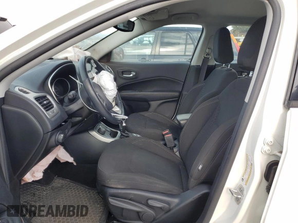 2021 Jeep Compass Freedom with VIN 3C4NJDAB3MT545189, listed as a Copart auction lot 45540474 with 32,563 mi miles and Salvage Title. Bid and sale history available at carsss.com. Image 7.